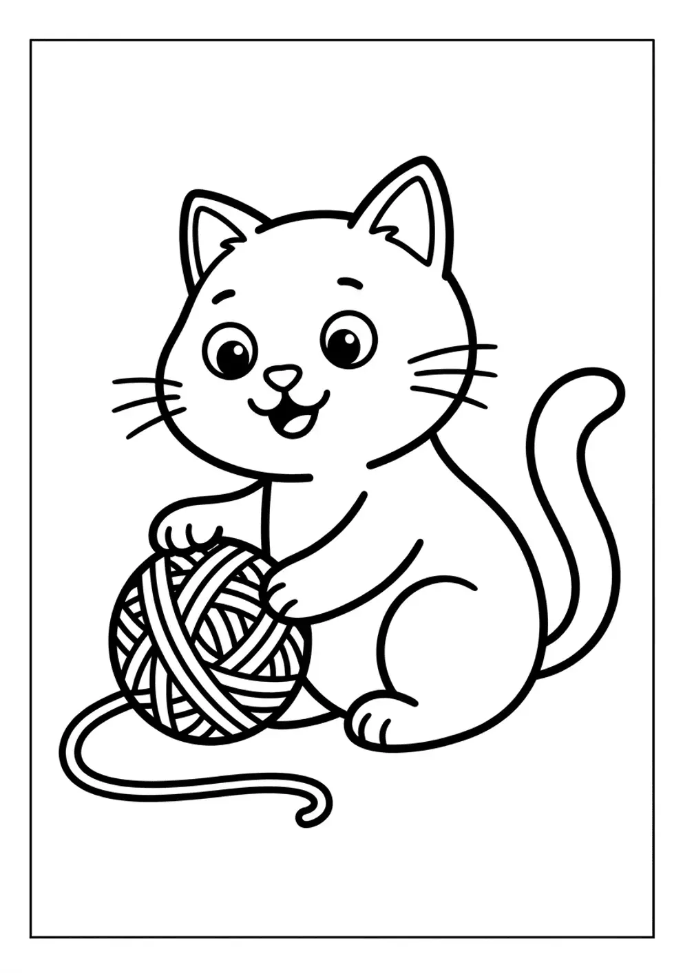 Coloriage chat