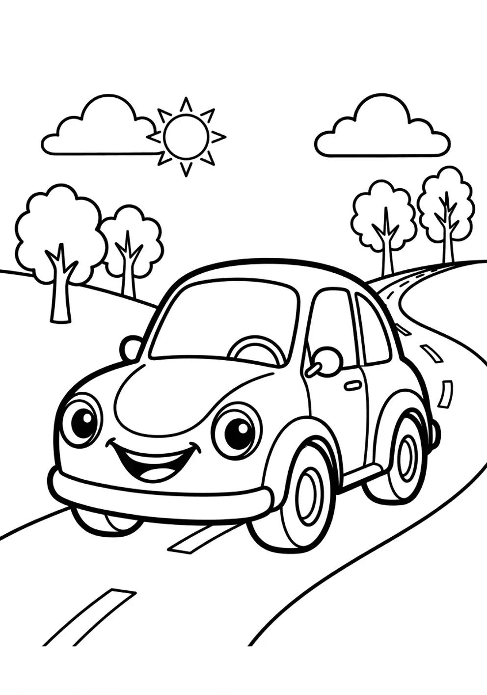 Coloriage voiture
