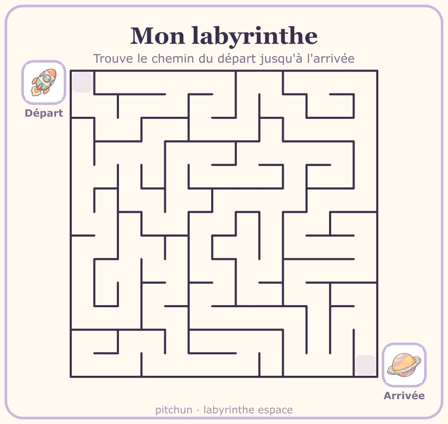 Labyrinthe espace