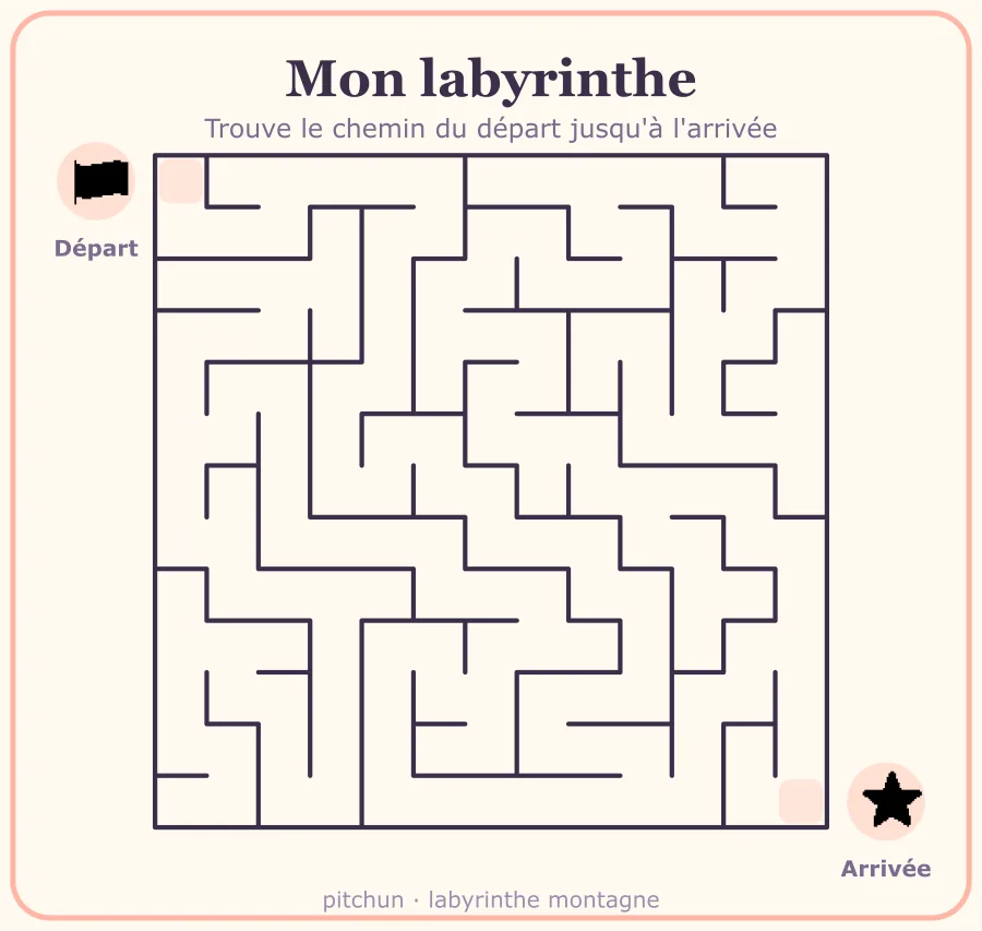 Labyrinthe montagne