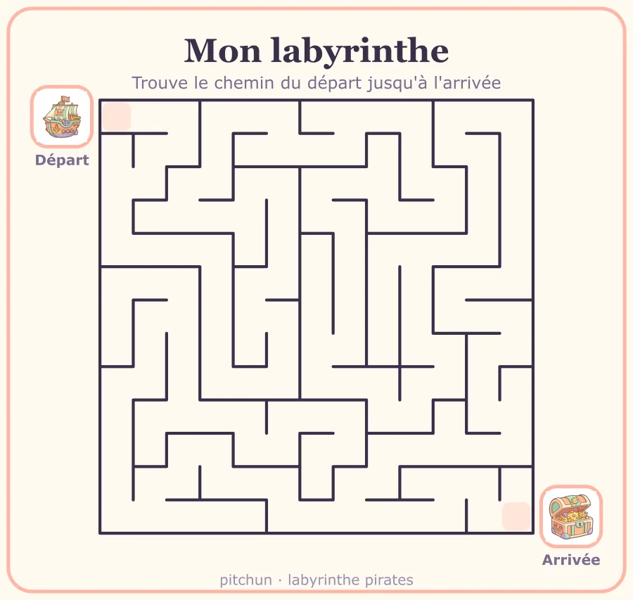 Labyrinthe pirates