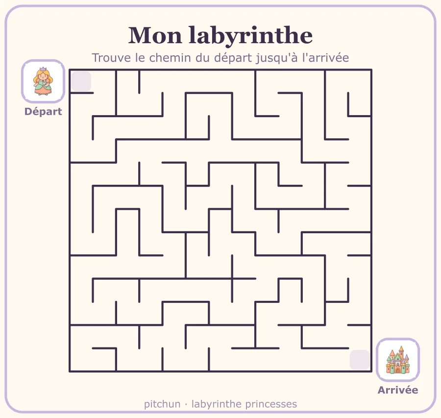 Labyrinthe princesses