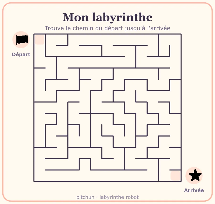 Labyrinthe robot